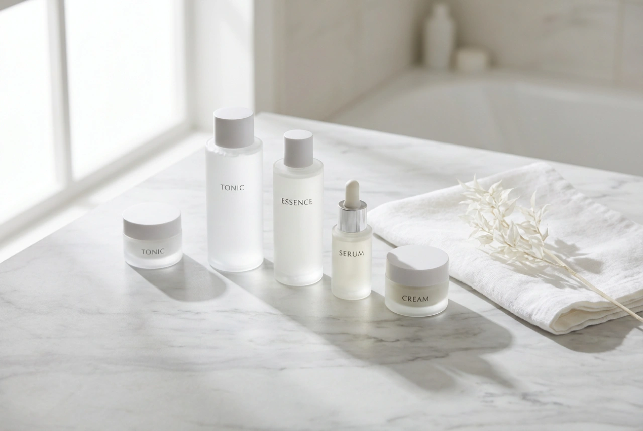 Sérum facial hidratante: qual a ordem correta com tónico, essência e creme?