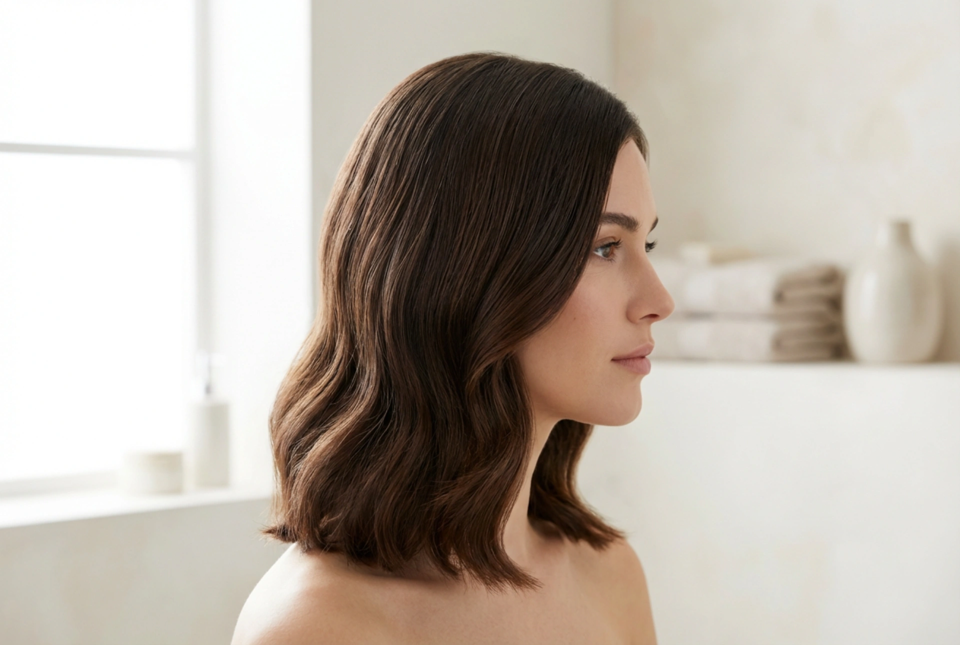 Penteados femininos elegantes: apanhados rápidos, ondas e alisamento perfeito