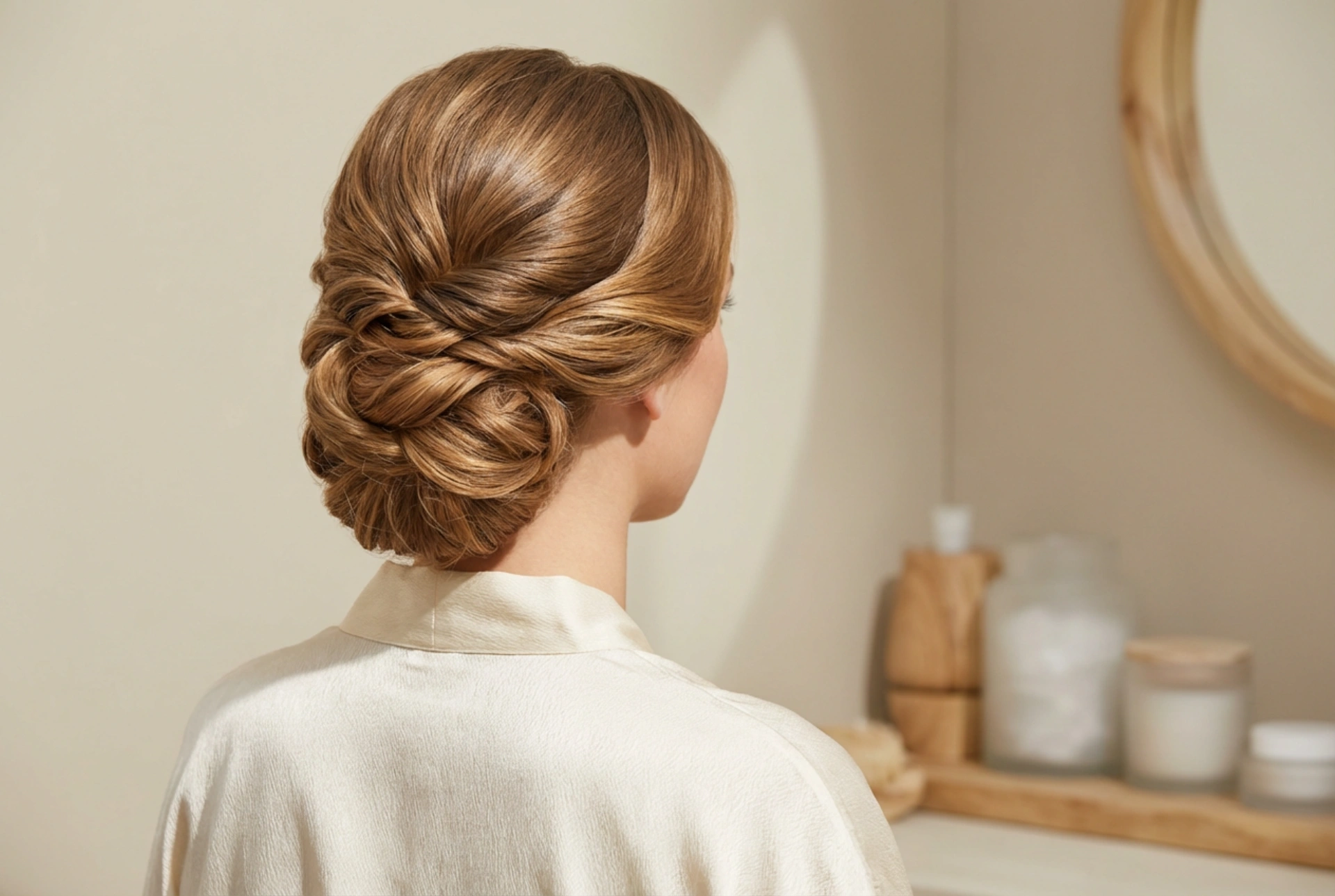 Penteado elegante para cabelos compridos: apanhado, ondas e fios lisos