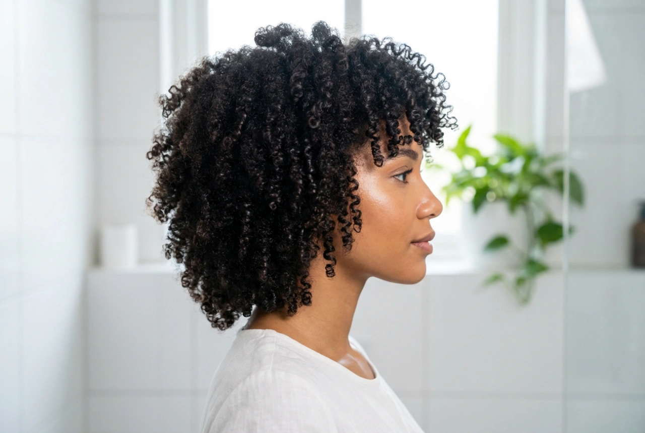 Cabelo afro e cachos: como definir a curvatura e manter o volume