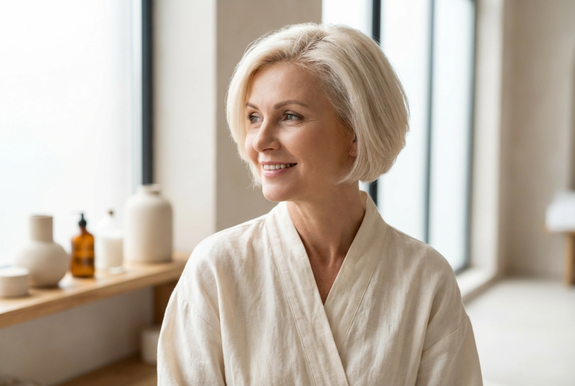 O corte bob para mulheres de 50 anos: visual moderno e estilização passo a passo