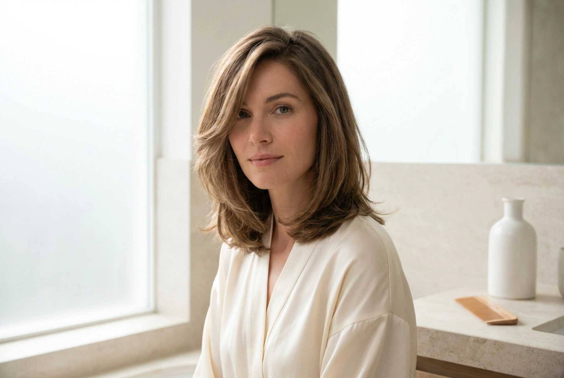 Corte de cabelo feminino para rosto redondo: comprimentos, risca e volume
