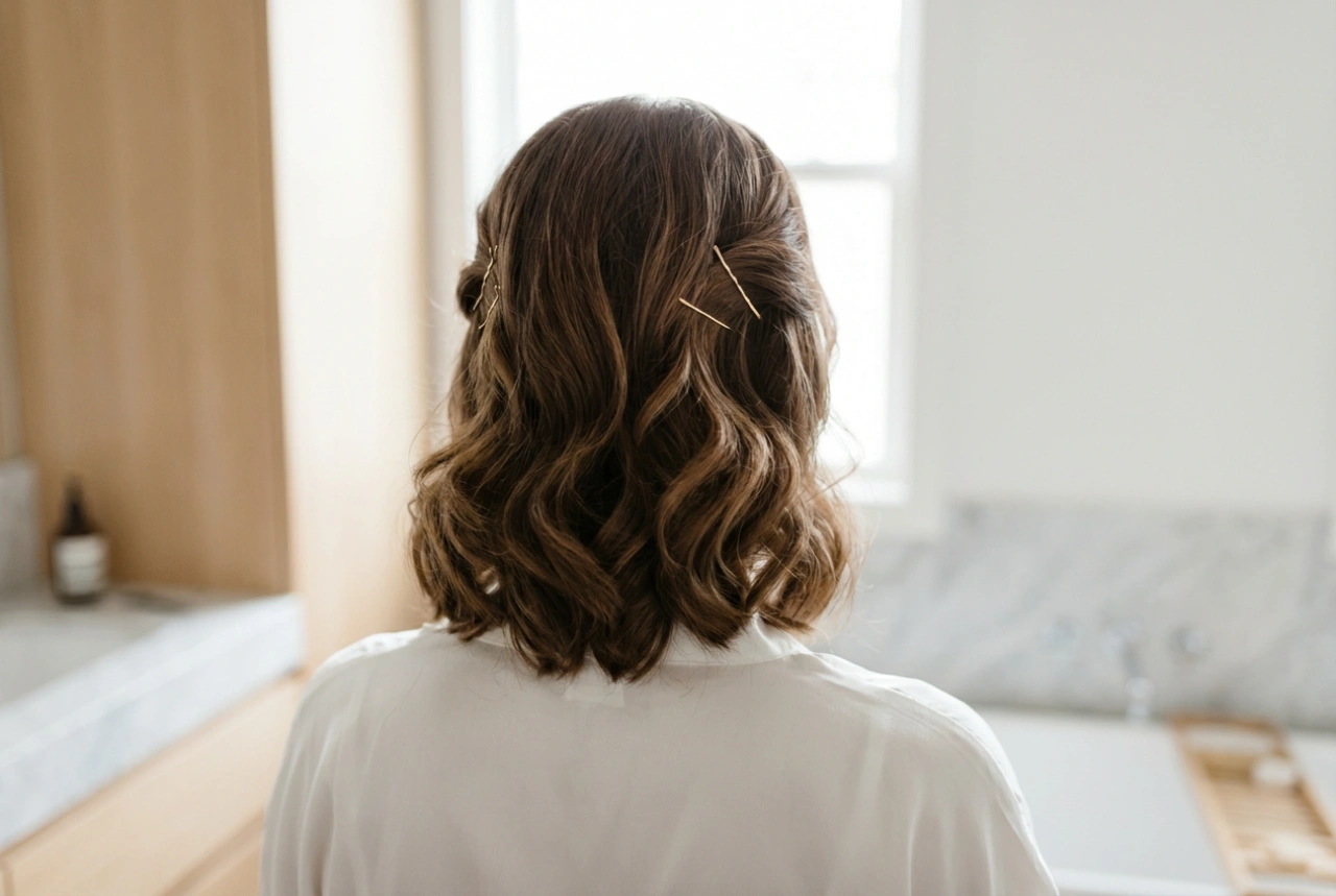 Penteados para Cabelos Médios: Ondas Rápidas, Volume e Acessórios