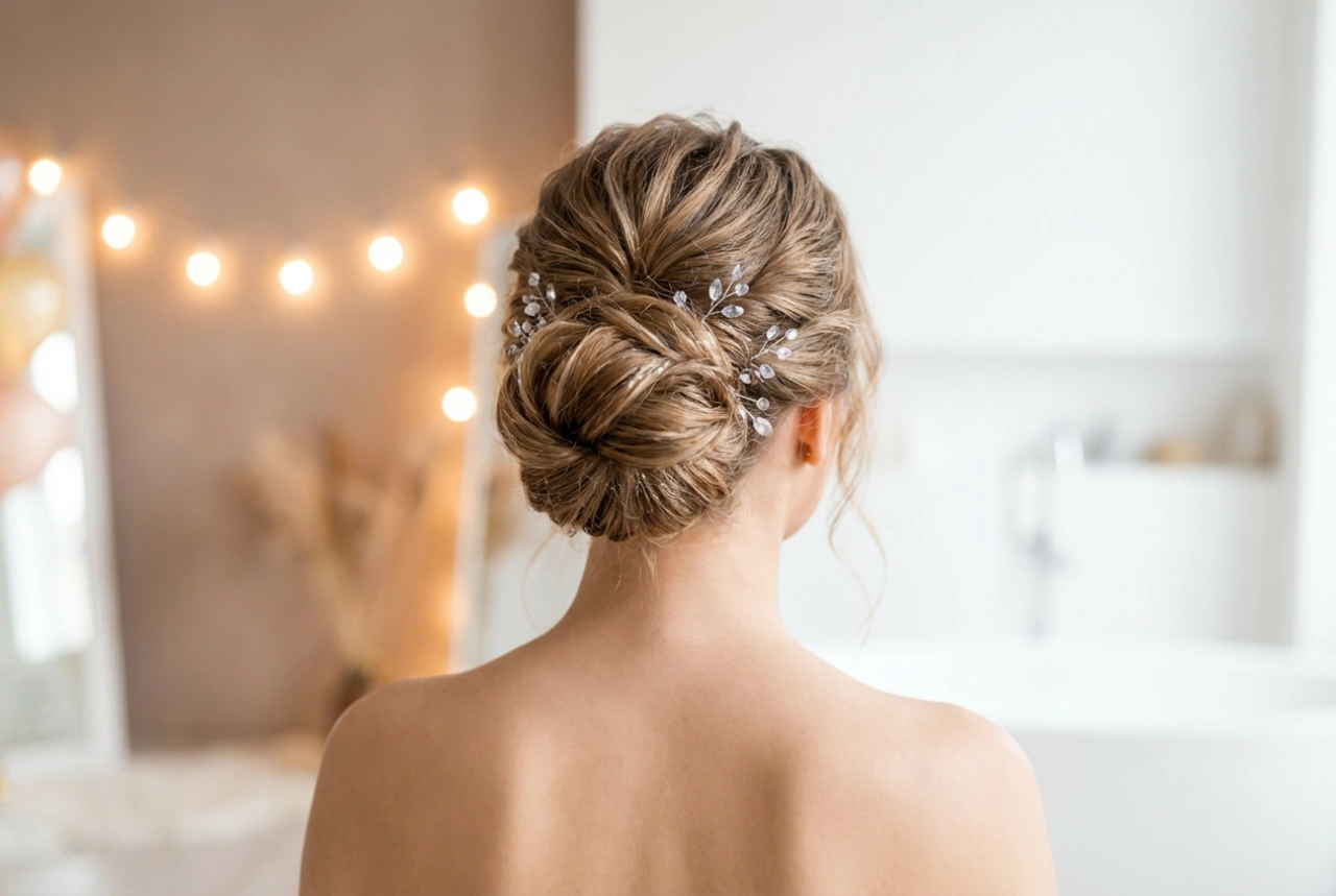 Visual deslumbrante para os 18 anos: penteado passo a passo para a sua festa