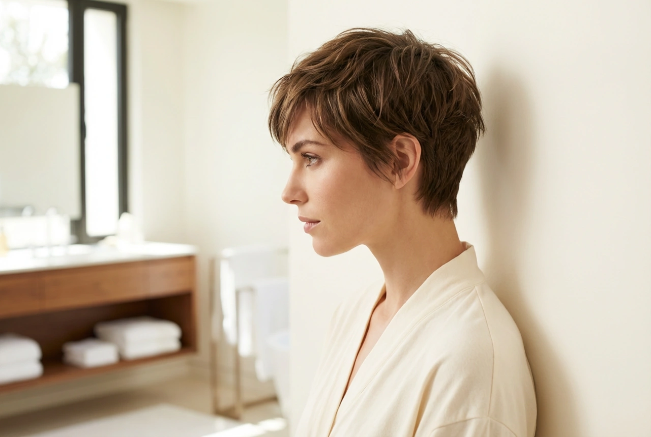 Minimalismo e Caráter: Cabelo Curto com Efeito Uau