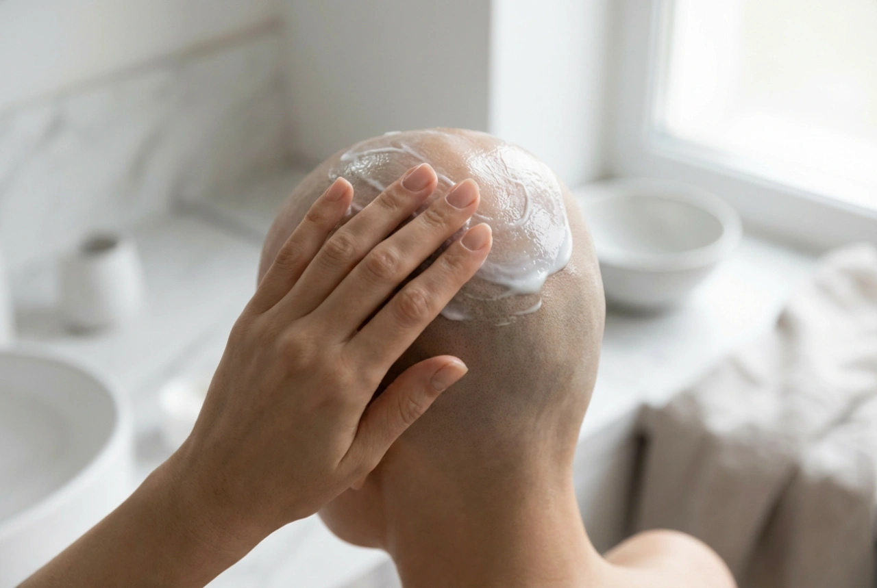 Raspagem Suave da Cabeça: O Penteado Careca e os Cuidados com a Pele