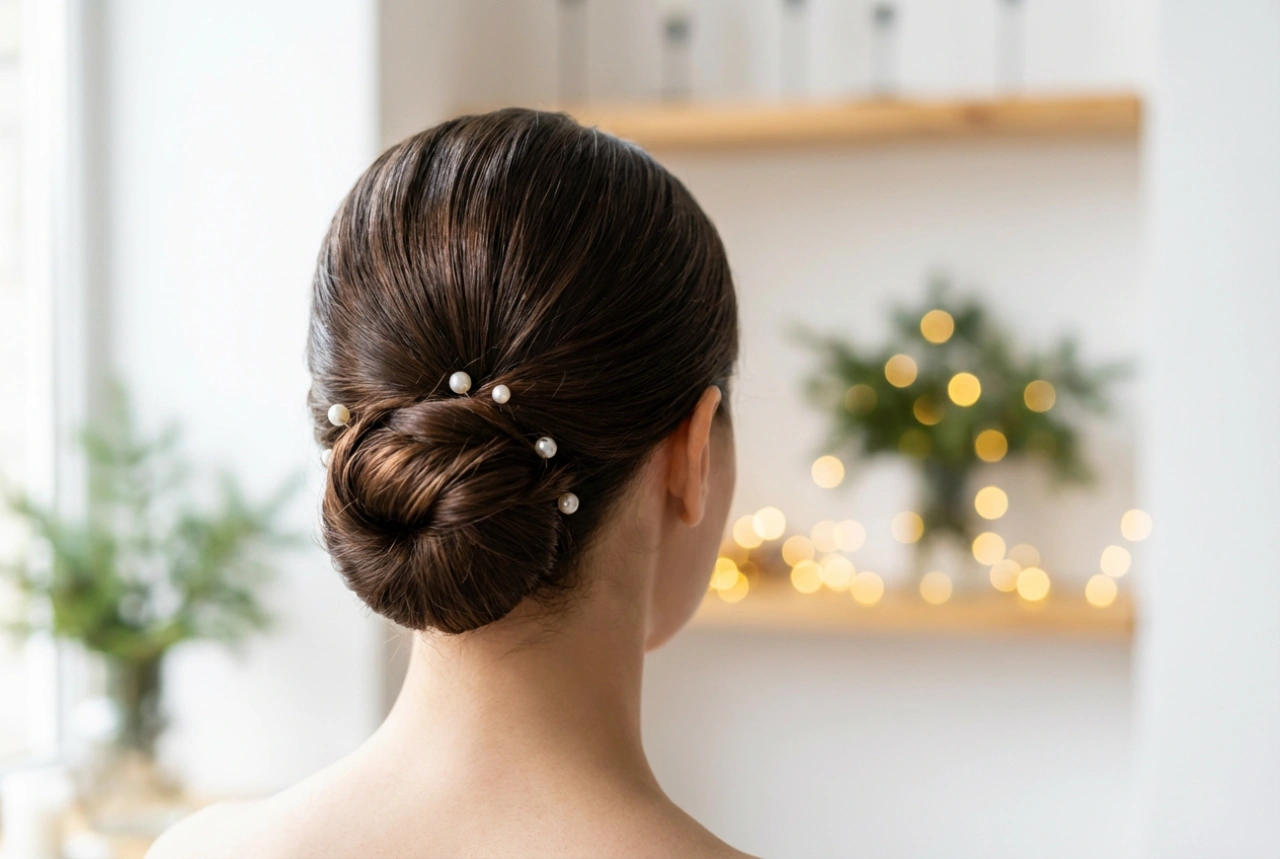 Elegância à mesa: o penteado de festa em 5 passos simples