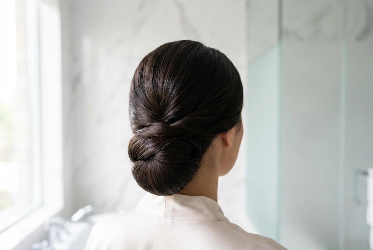Coque clássico para grandes ocasiões: passo a passo para um penteado de casamento elegante