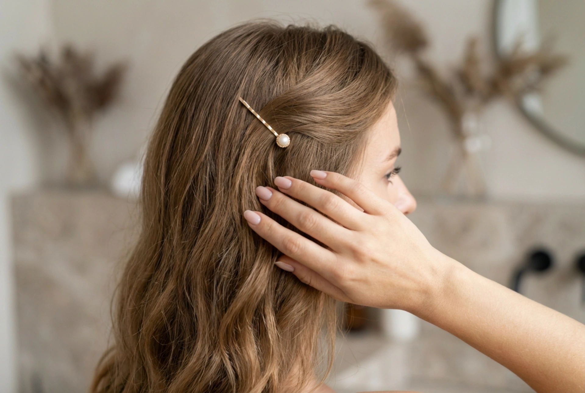 Penteado para entradas: risca, volume e acessórios para disfarçar