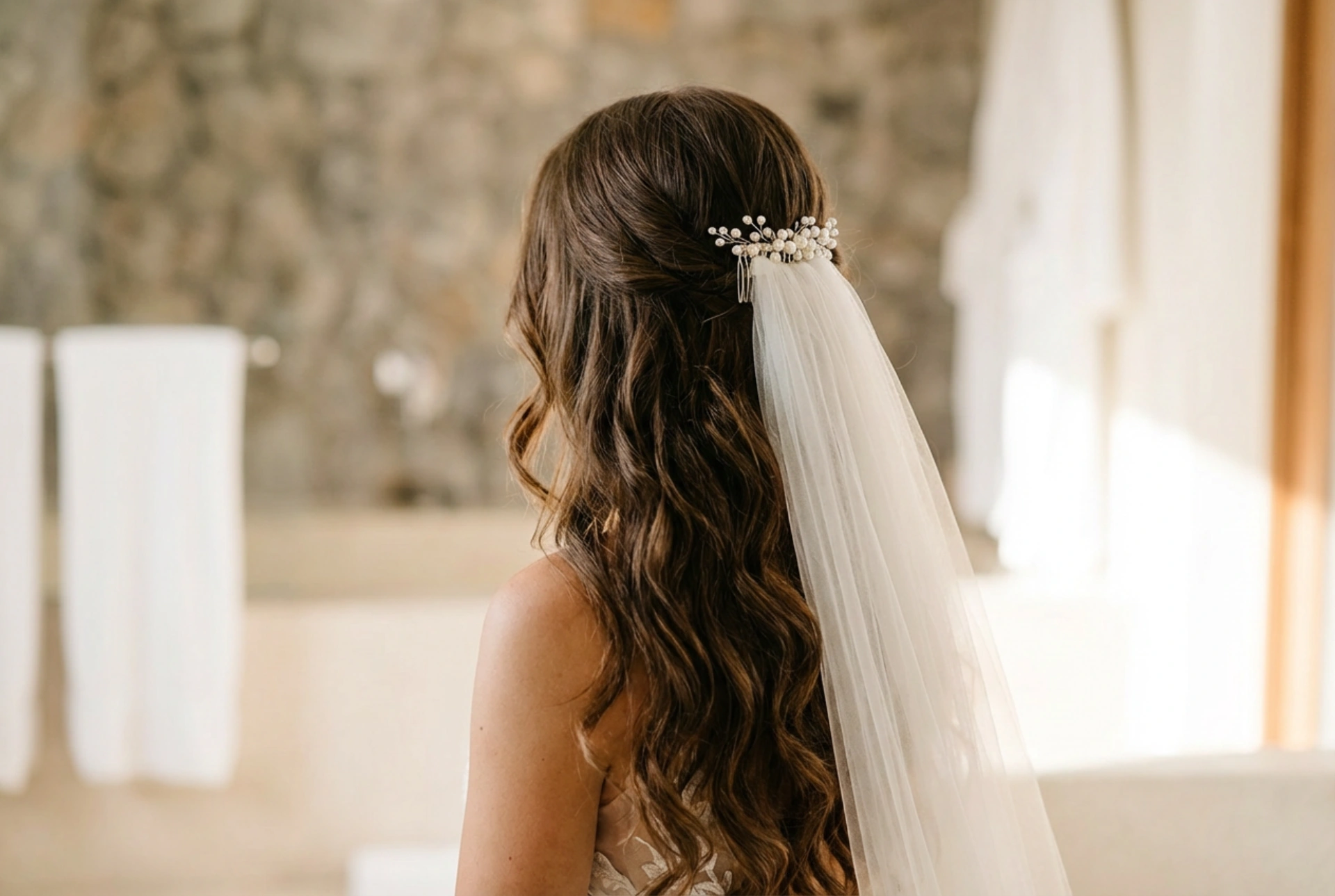 Penteado para casamento com cabelo comprido: ondas, semi-presos e coques