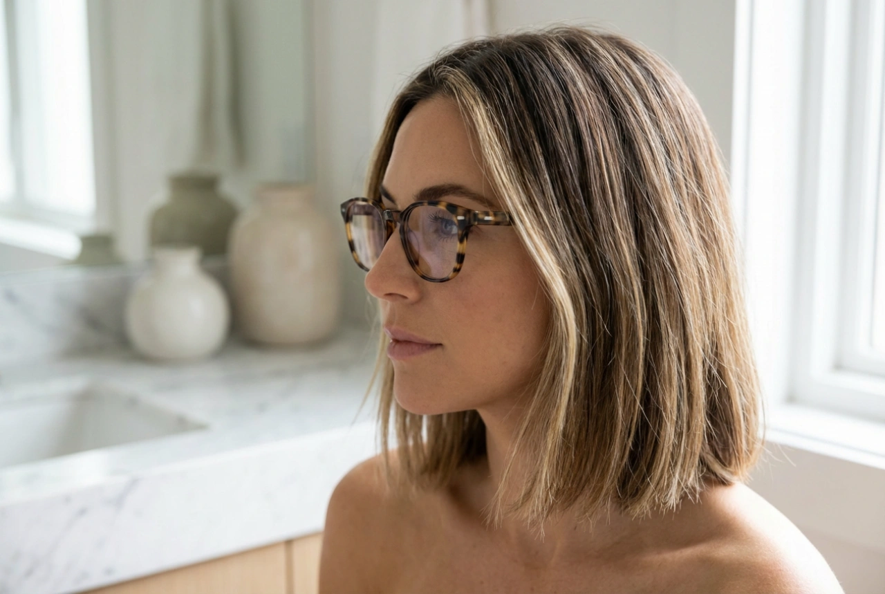 Cortes de cabelo femininos para quem usa óculos: estilos e finalizações que valorizam as armações