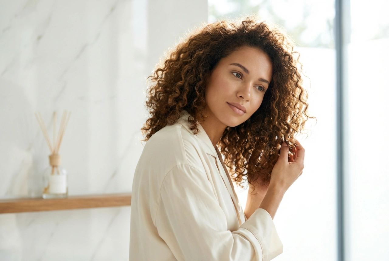 Penteados para um rosto magro: como adicionar volume nas laterais e equilibrar as feições