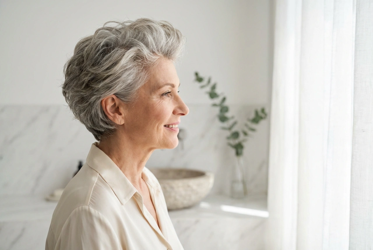 Penteados curtos após os 50: Efeitos rejuvenescedores com volume e textura