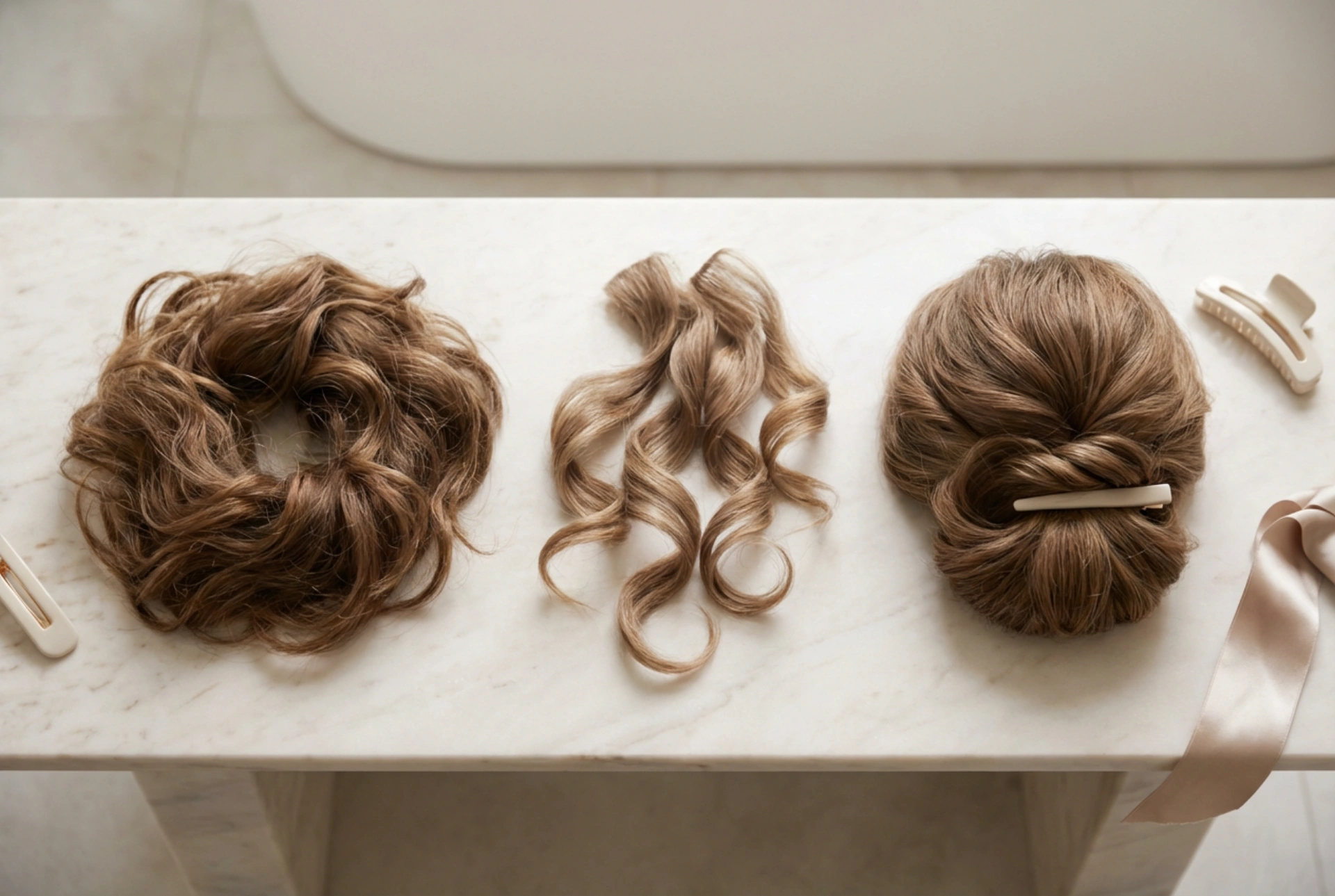 Cabelo até aos ombros: penteados, caracóis, ondas e apanhados