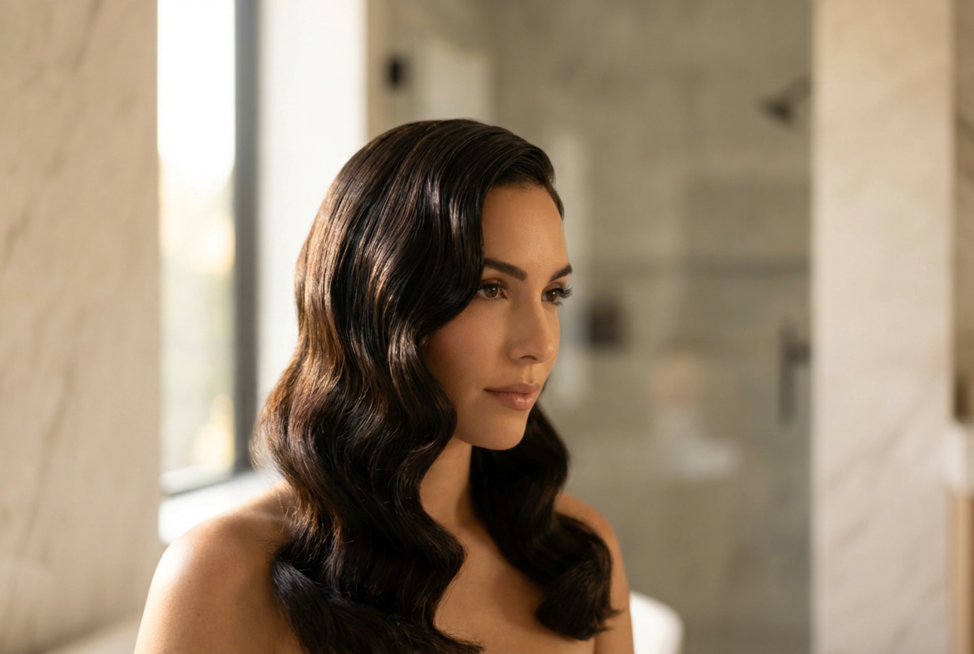 Penteados retro: ondas ao estilo da antiga Hollywood e apanhados elegantes