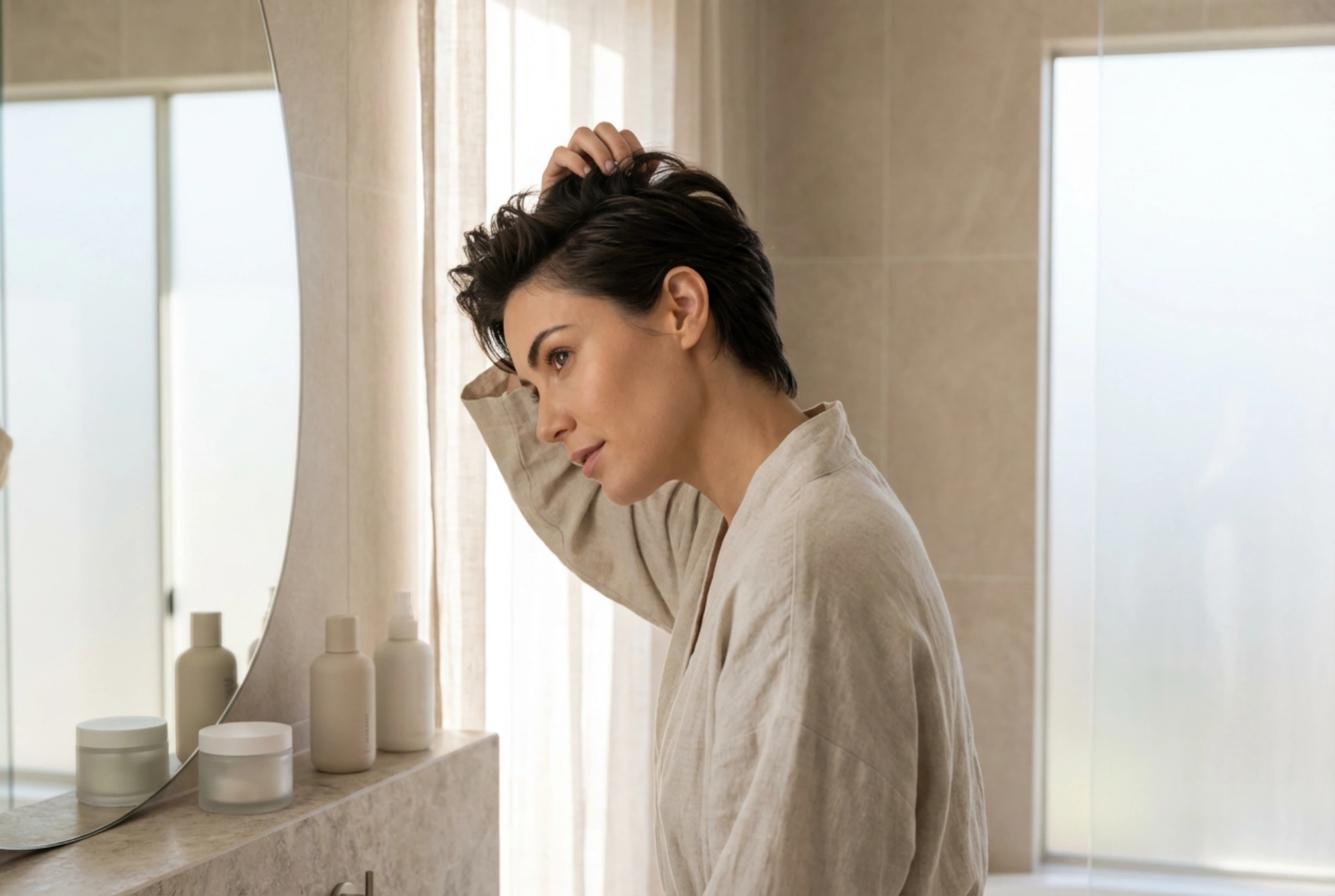 Faux hawk feminino para cabelo curto: estilizando o moicano sem usar máquina
