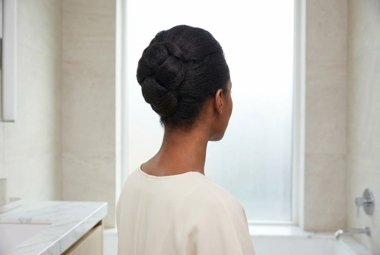 Coque para cabelo curto: um penteado rápido com volume e sem ganchos visíveis