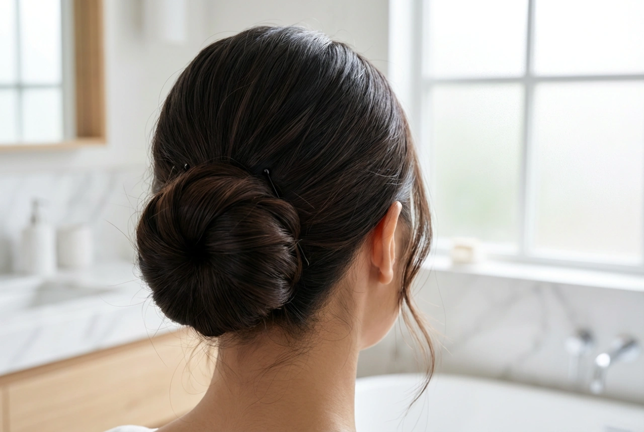 Como fazer um coque de noiva para que pareça fresco até ao final da festa