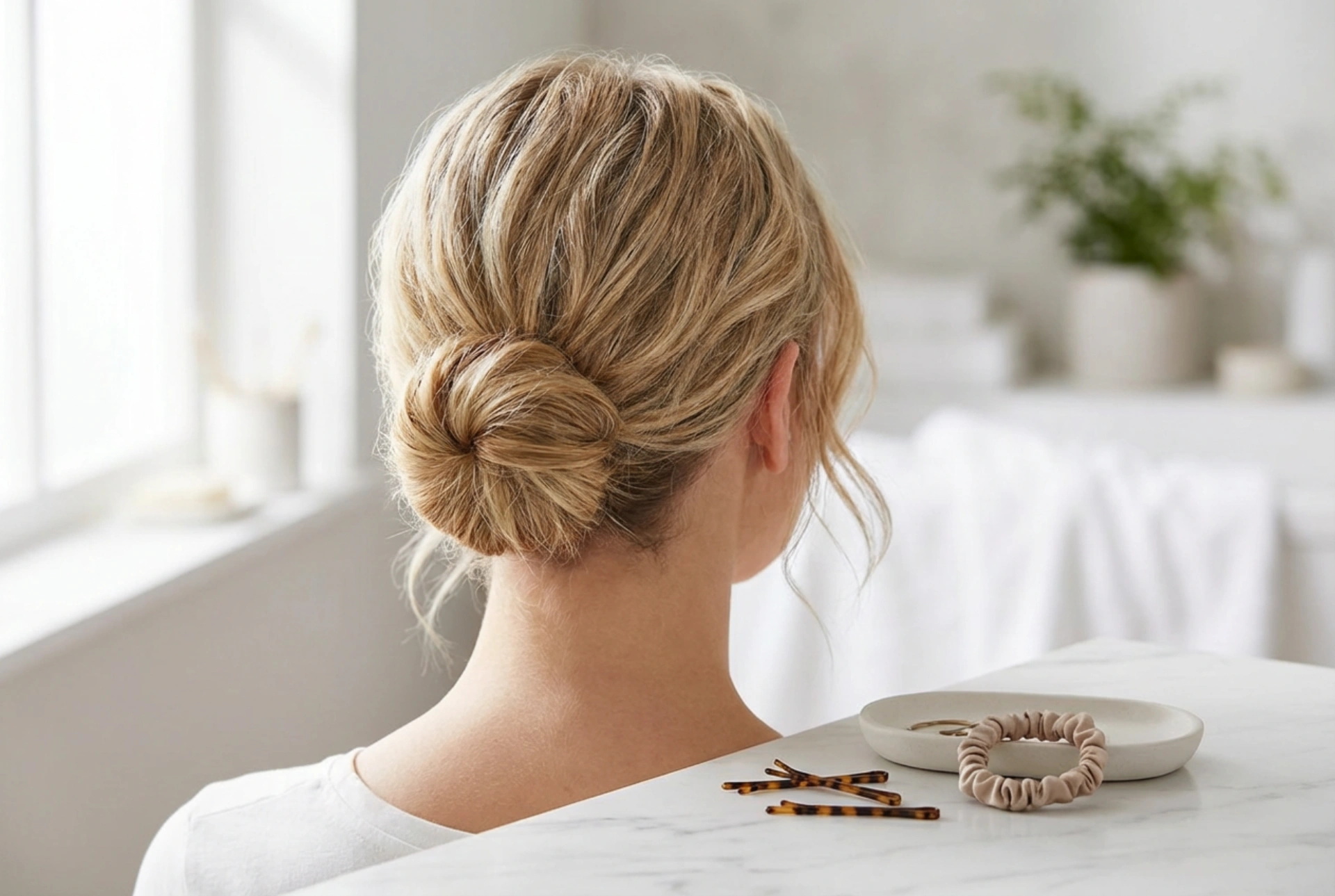 Coque em cabelo curto: 4 maneiras fáceis com elástico, grampos e enchimento