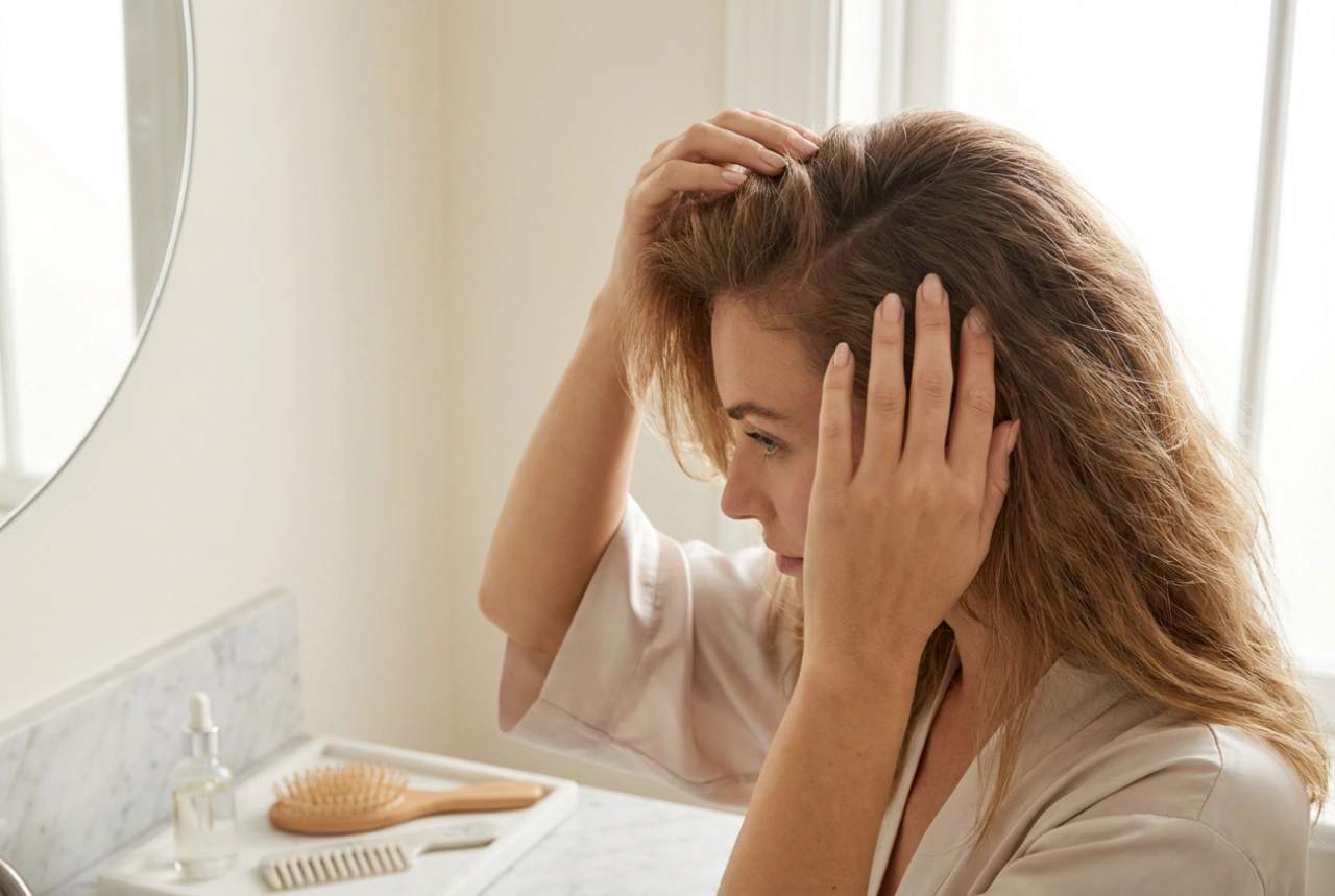 Como disfarçar as entradas no cabelo: técnicas de estilização para criar volume e densidade