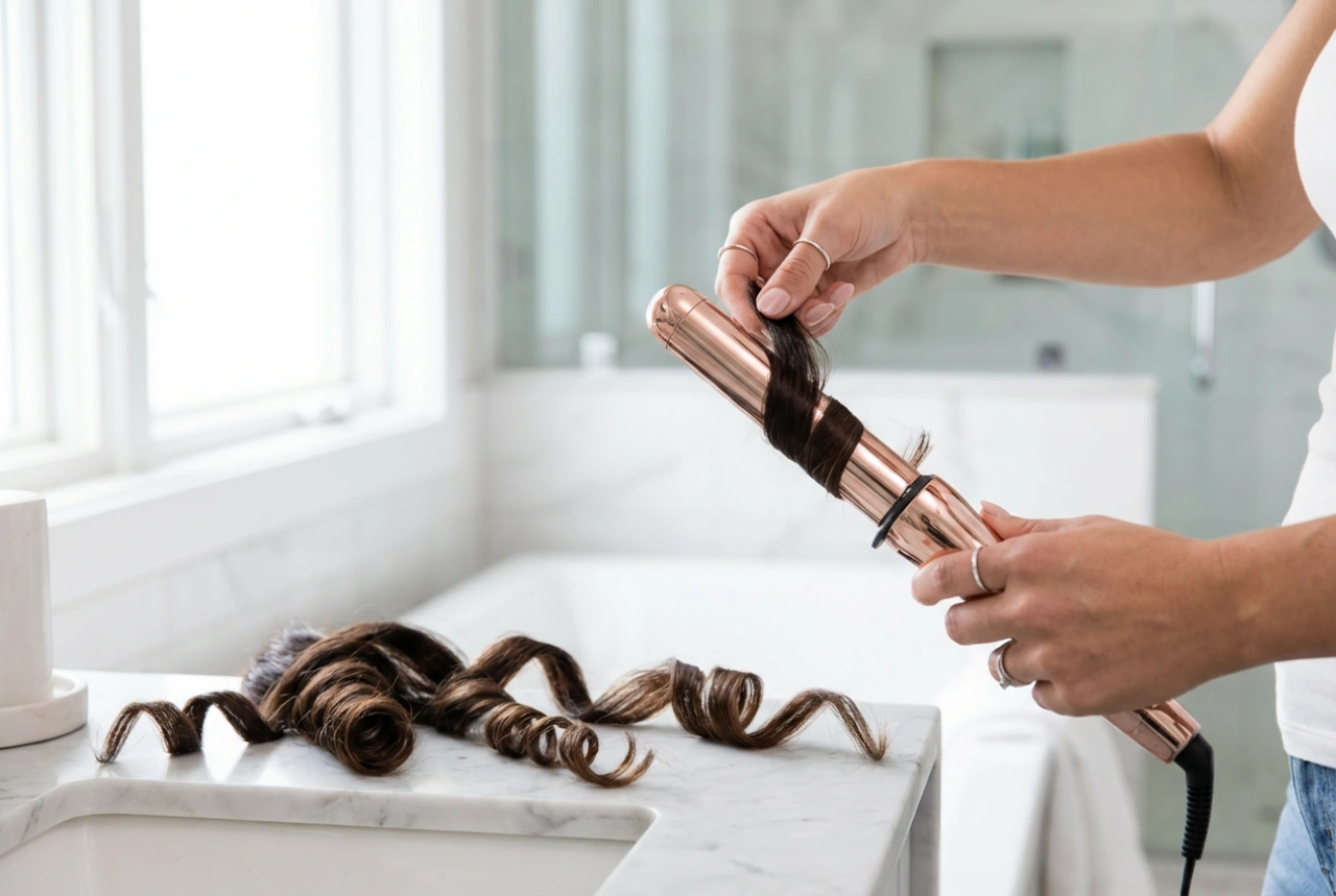 Modelador de cabelo sem danos: como escolher o diâmetro e as técnicas de ondulação