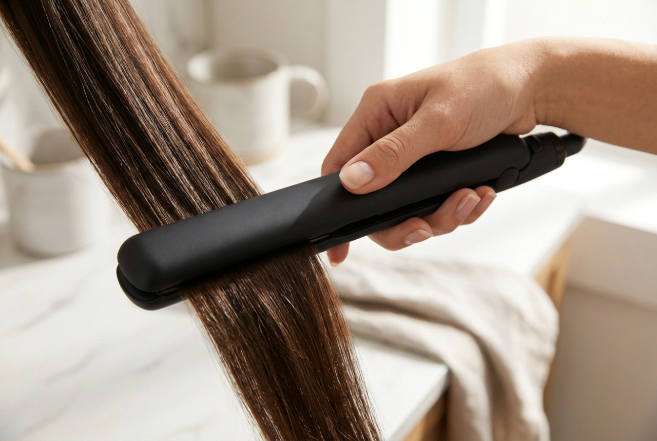 Alisadores de cabelo: tipos de placas, seleção de temperatura e como passar com segurança nas mechas