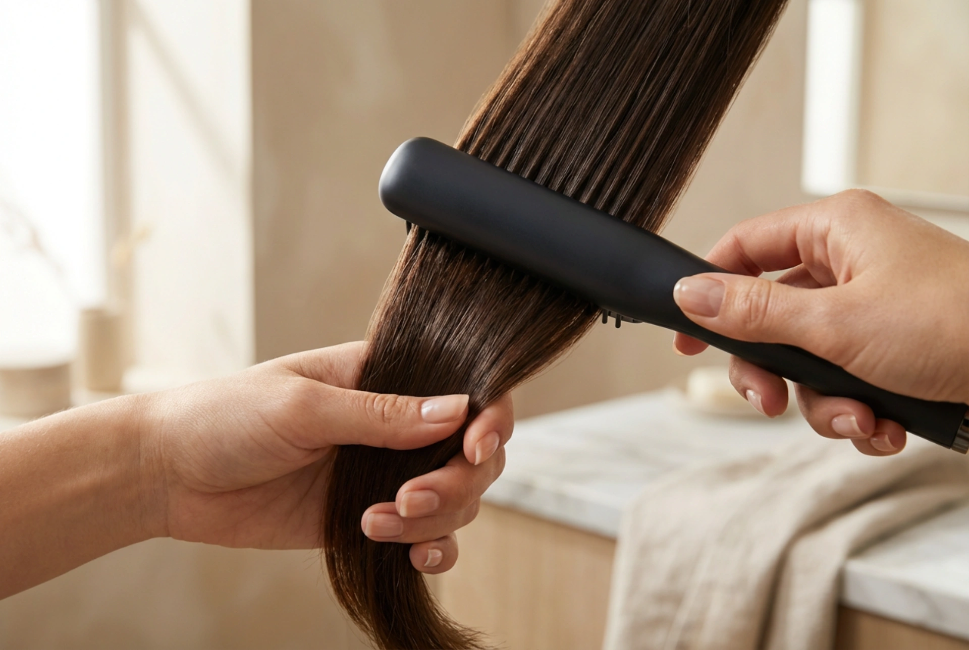 Escovas de alisamento de cabelo: tipos, técnica e erros comuns