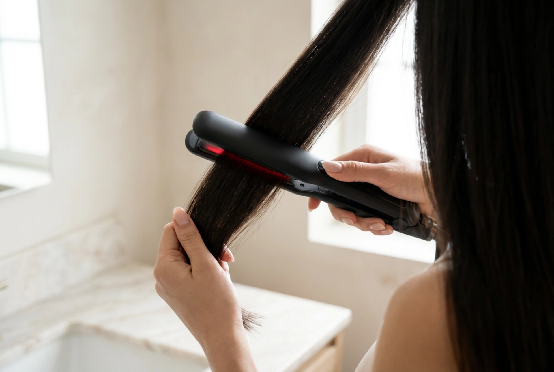 Prancha de cabelo infravermelha: como funciona e como usar sem danificar