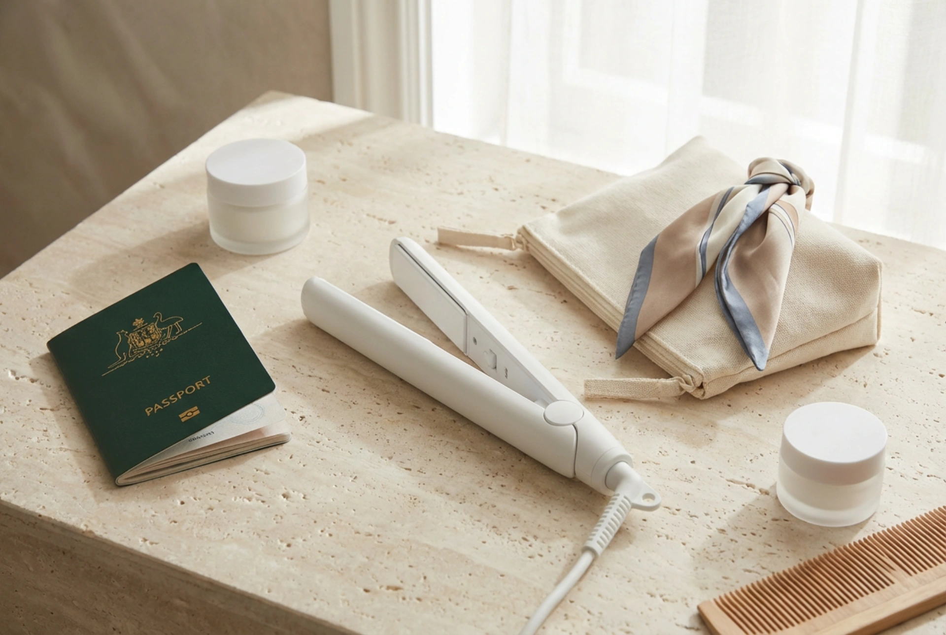 Prancha de cabelo de viagem na prática: como escolher e estilizar em viagem