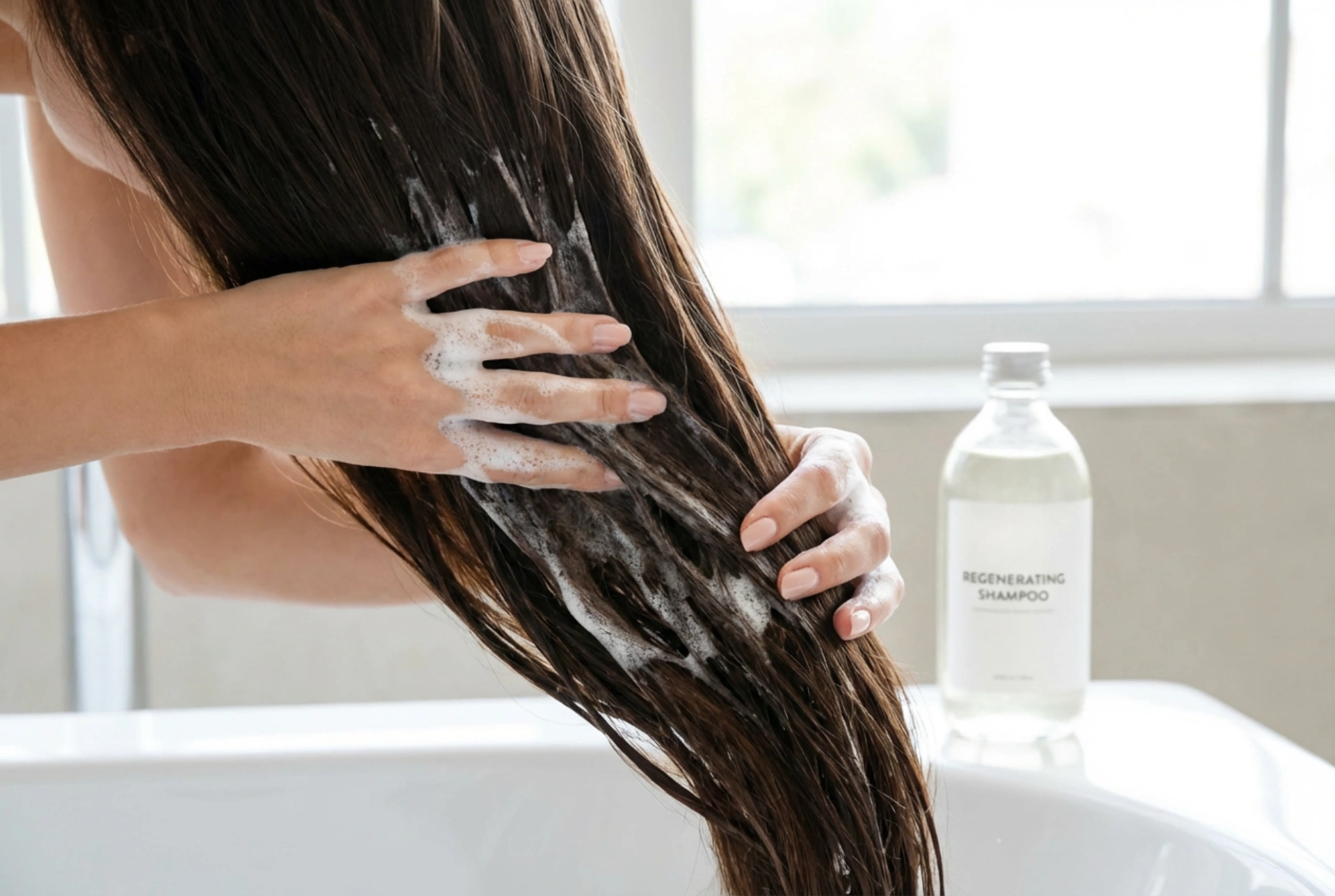 Guia de cuidados: shampoo regenerador passo a passo