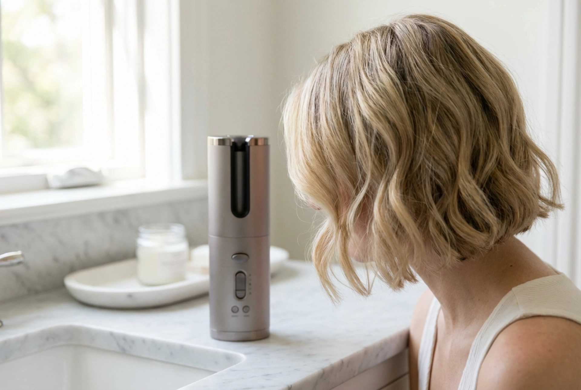 Modelador automático para cabelos curtos: ondas rápidas em poucos passos