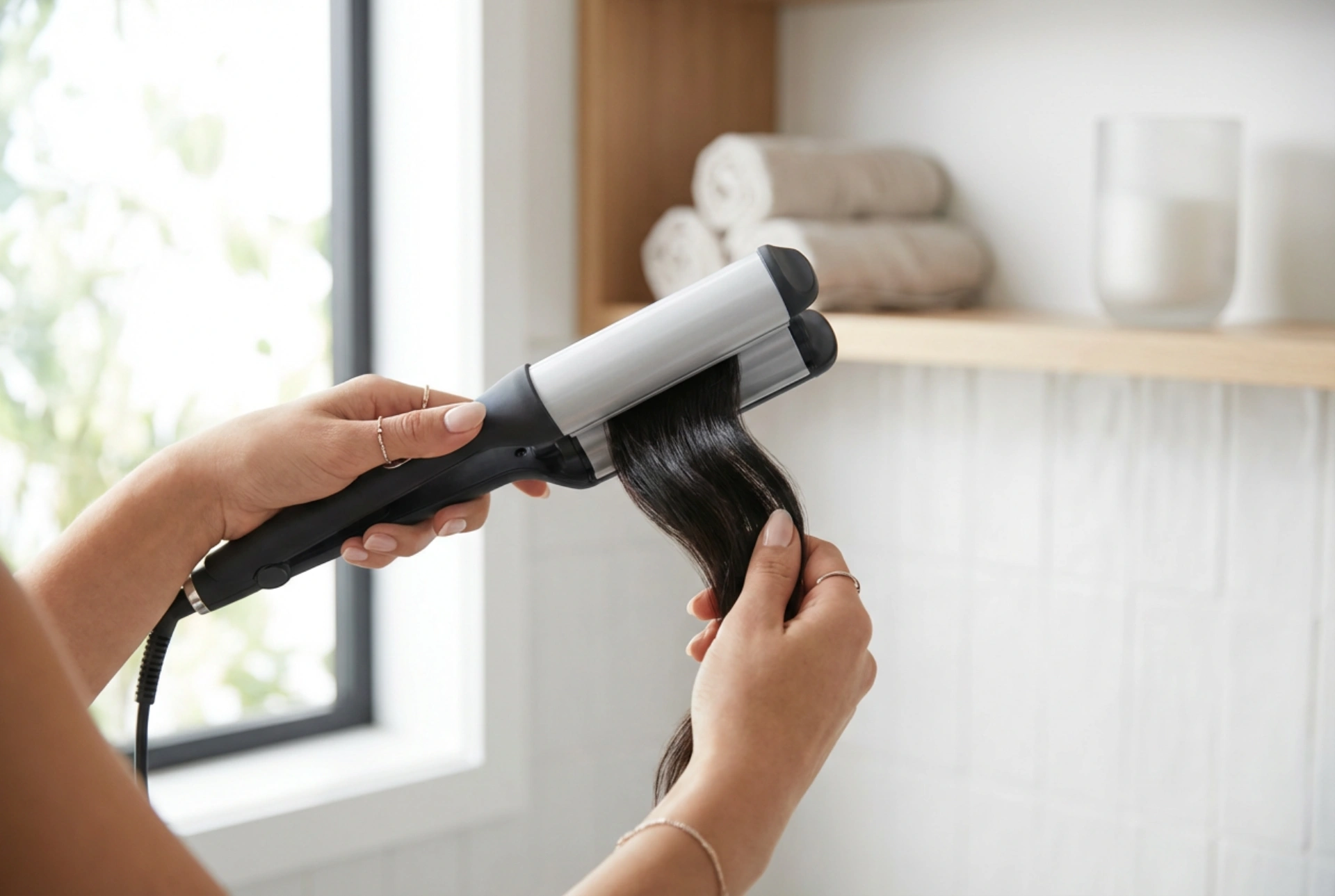 Modelador de ondas largo: como criar ondas largas sem marcas