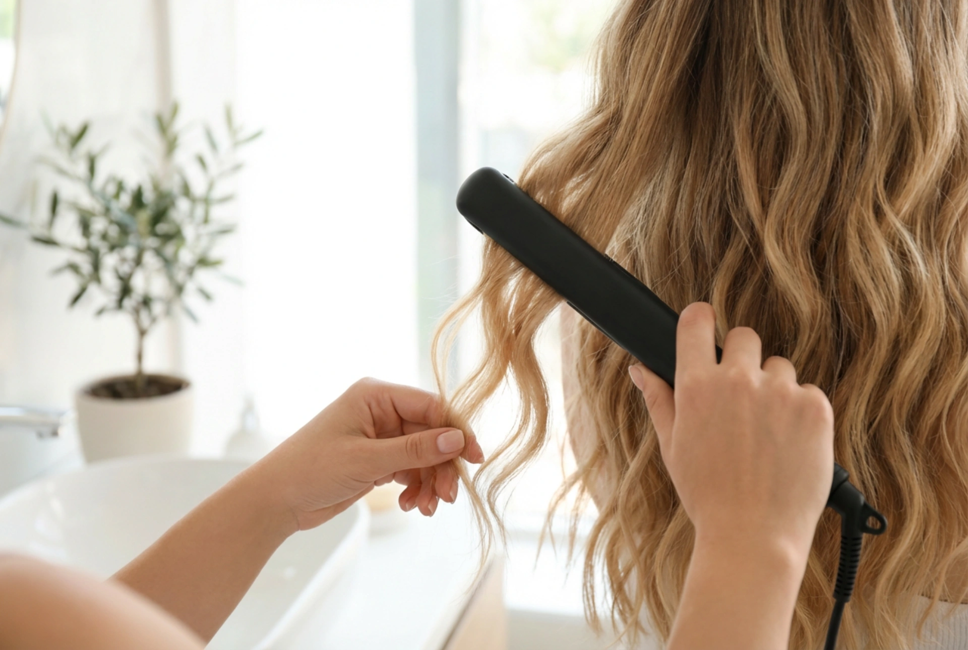 Ondas de praia com prancha alisadora: passo a passo para beach waves perfeitas