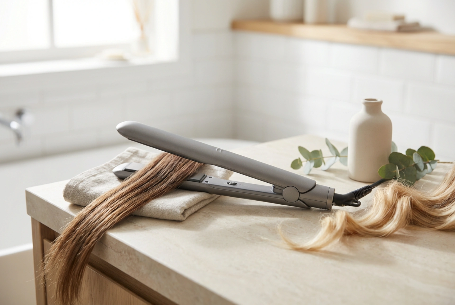 Modelador e alisador: um aparelho, vários efeitos de penteado