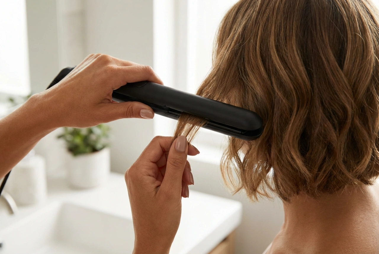 Modelador de cachos rotativo para cabelo curto: técnicas para volume e ondas leves