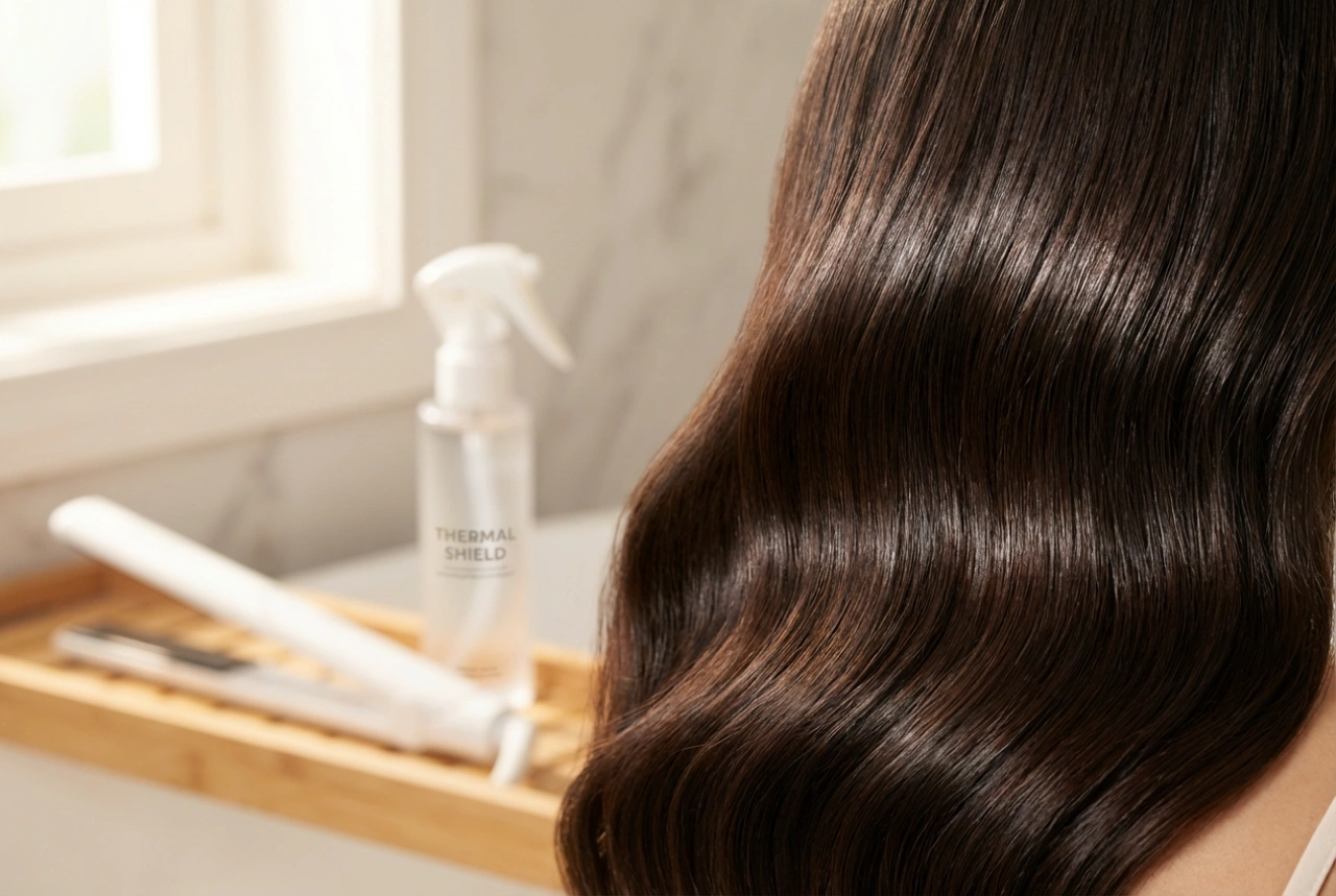 Secador e prancha: ordem de utilização, proteção térmica e acabamento