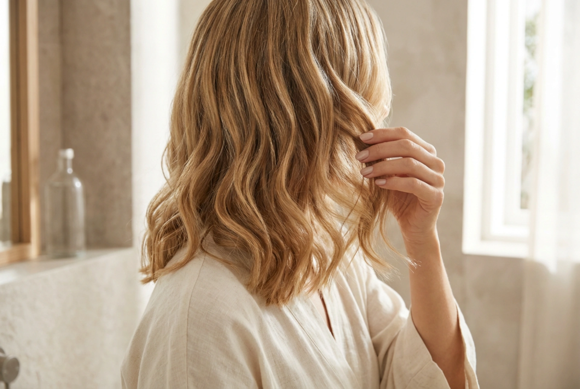 Modelador Triplo: Ondas de Praia Rápidas e Fixação Duradoura Sem Frizz
