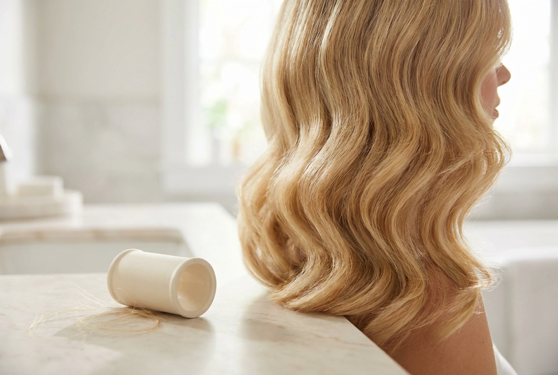Rolo de cabelo grande na prática: volume e ondas suaves