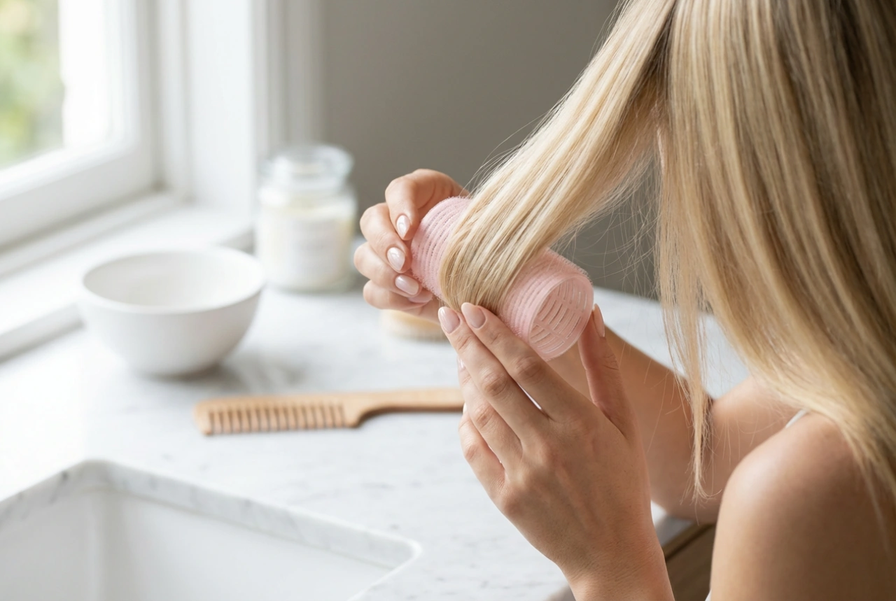Rolos de cabelo grandes: quando os escolher e como usar