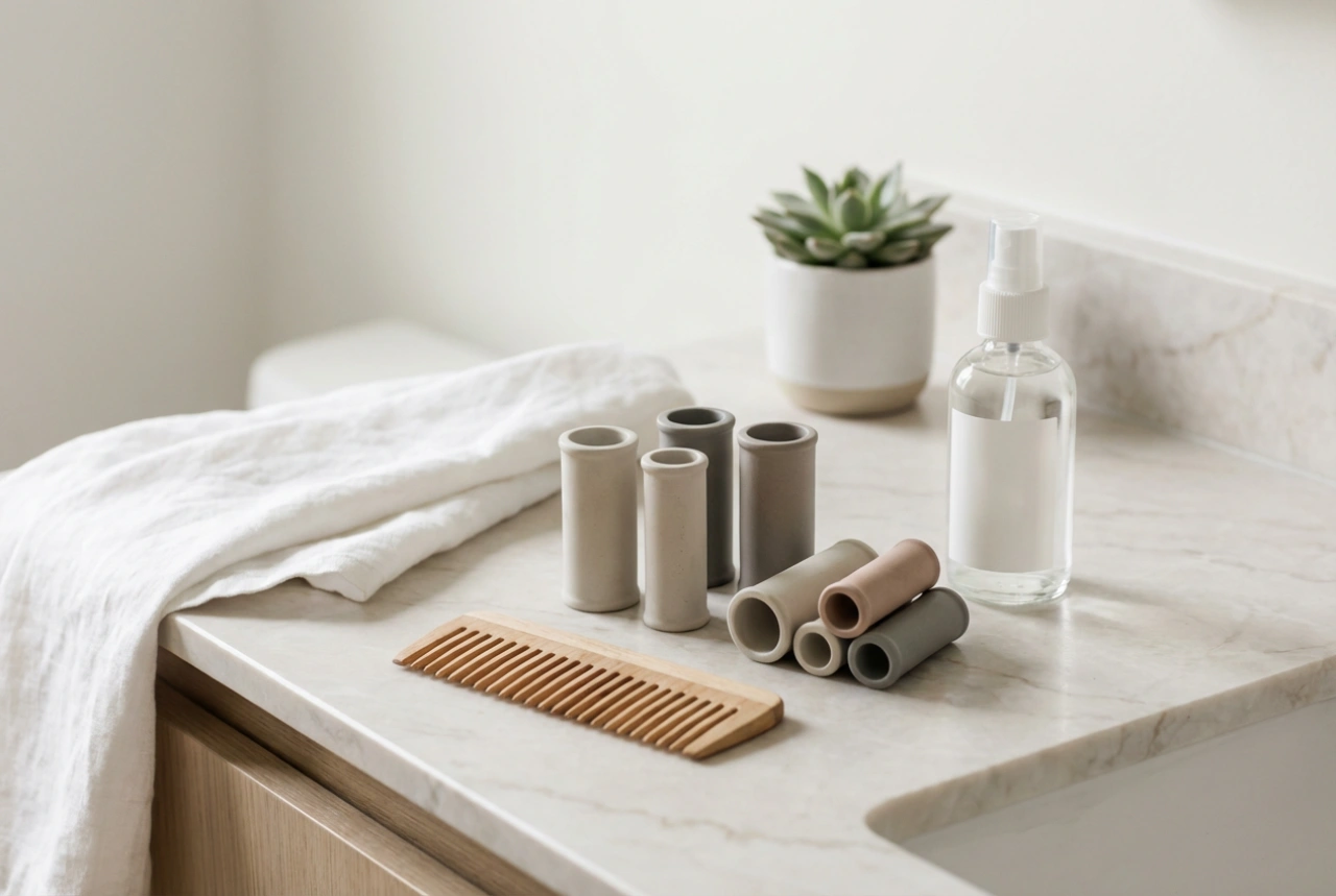 Rolos para cabelo curto: volume e ondulação em 15 minutos