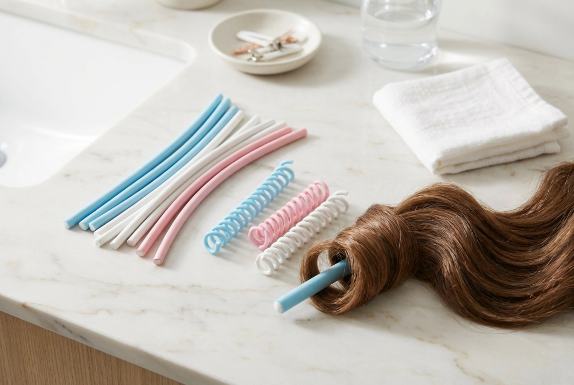 Modeladores de Cabelo Finos: Caracóis em Espiral e Duradouros Passo a Passo
