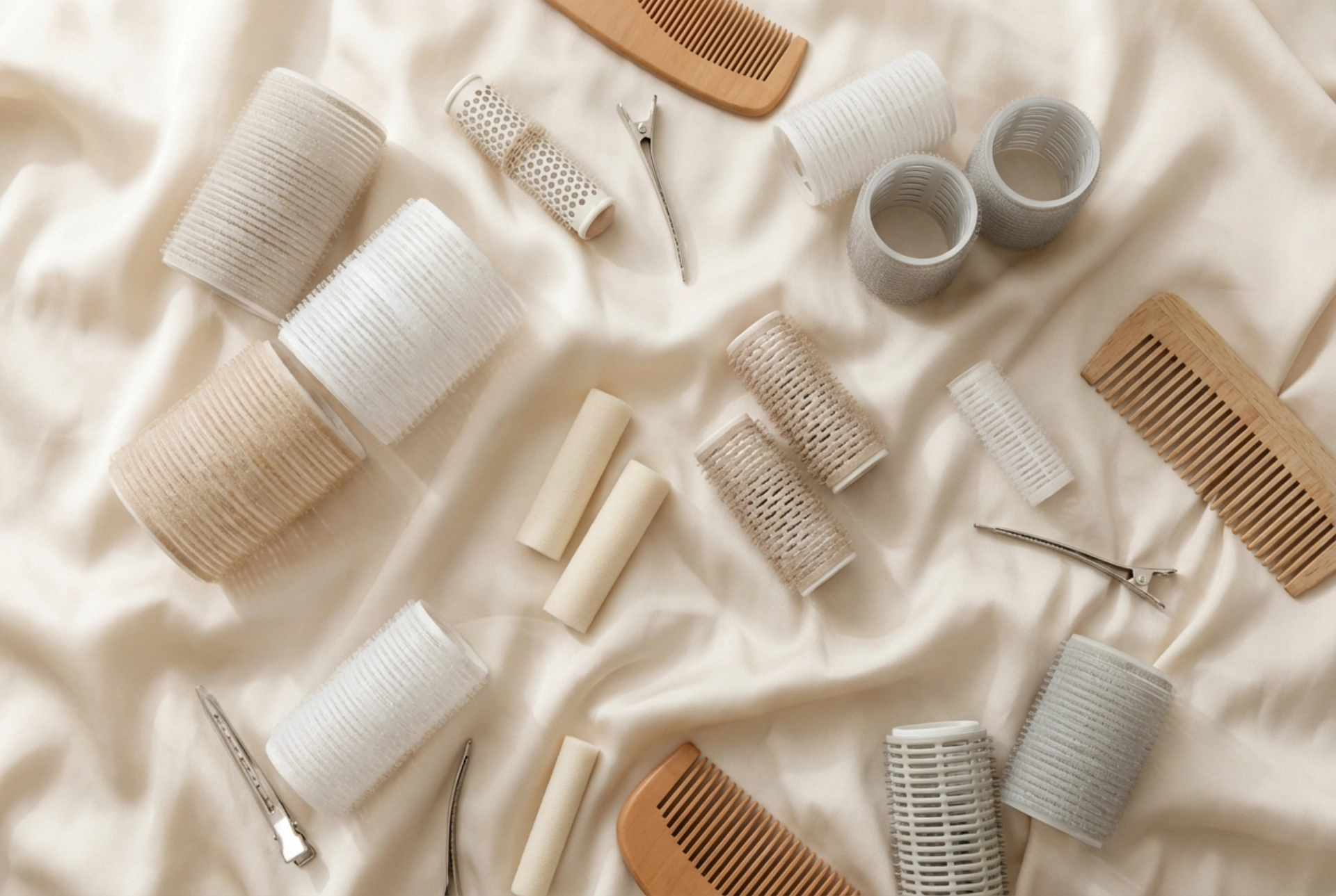 Rolos de cabelo profissionais: como se diferenciam e como usá-los