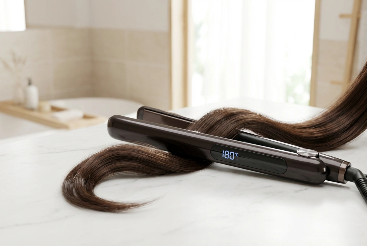 Pranchas de cabelo com regulação de temperatura: seleção de definições e técnica