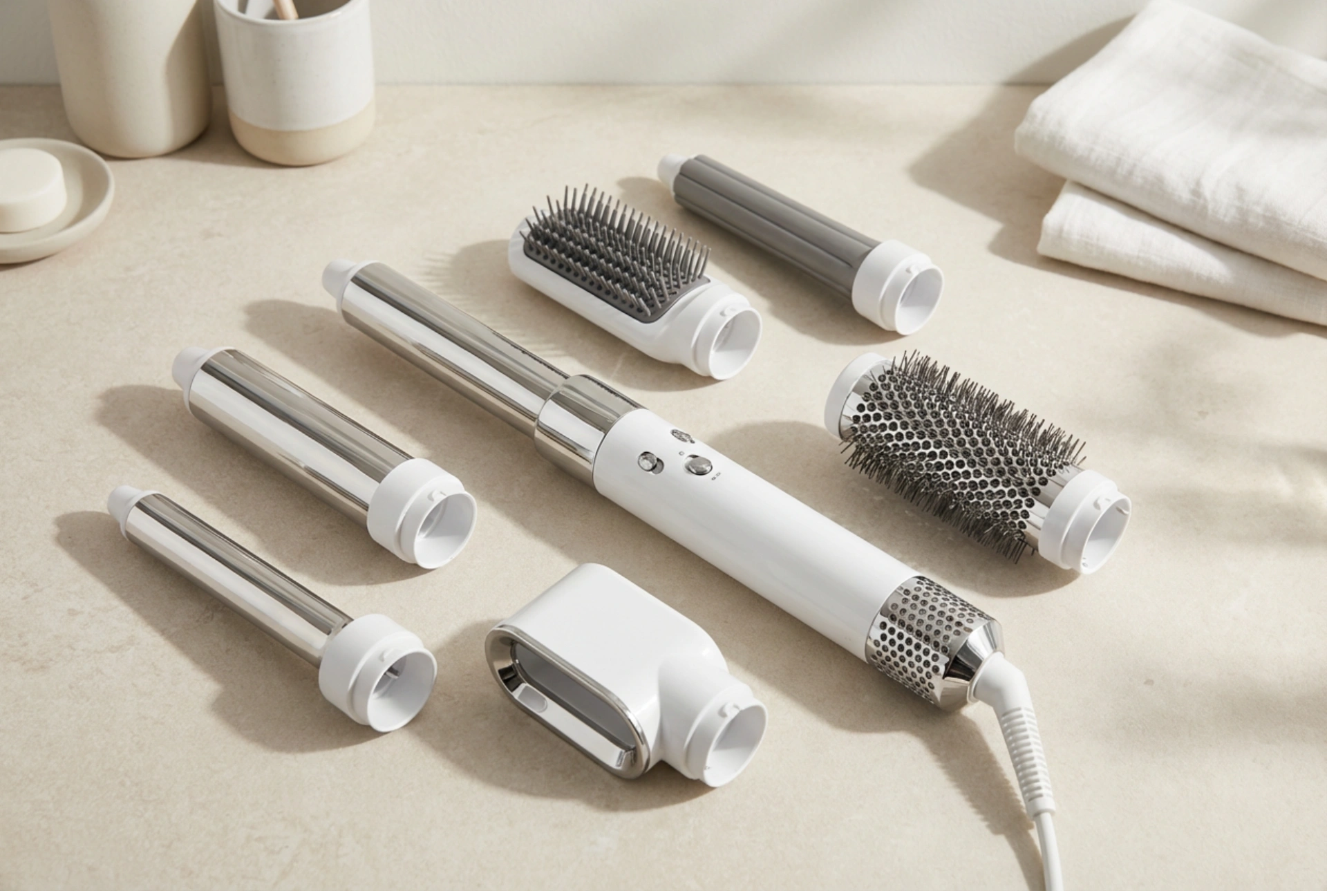 Modelador de cabelo 5 em 1: para que servem os acessórios e como dominá-los