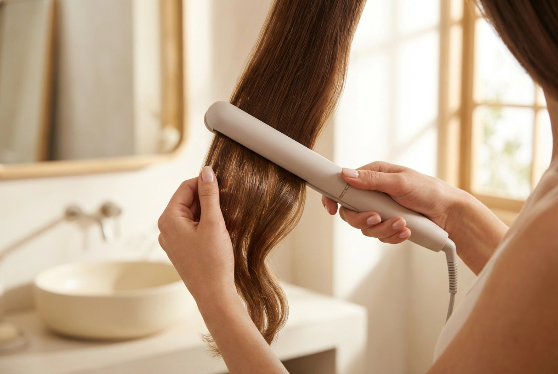 Estilizar o Cabelo com um Modelador 5 em 1: Volume, Ondas e Alisamento