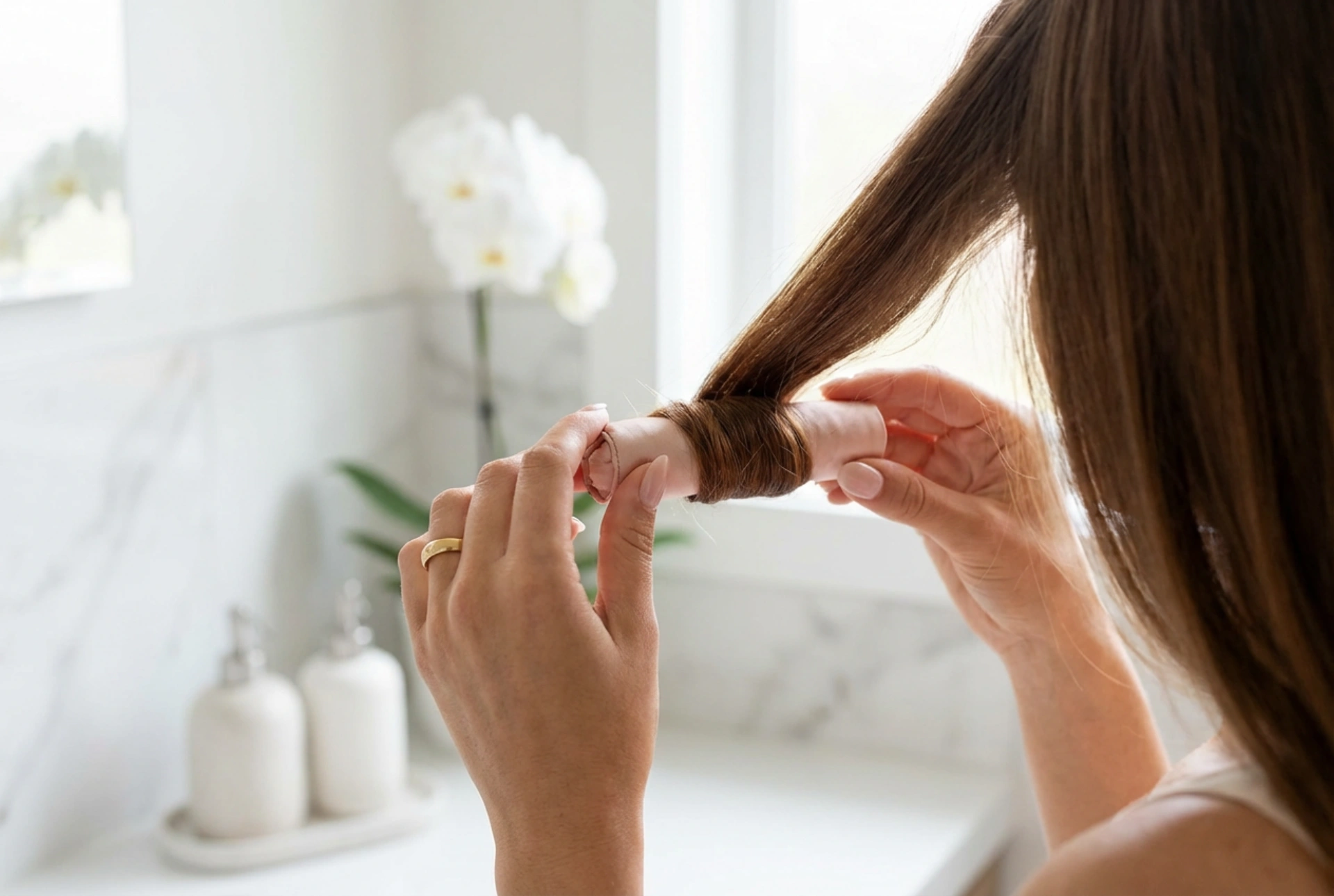 Rolos de cabelo de seda: técnicas de aplicação e fixação dos caracóis