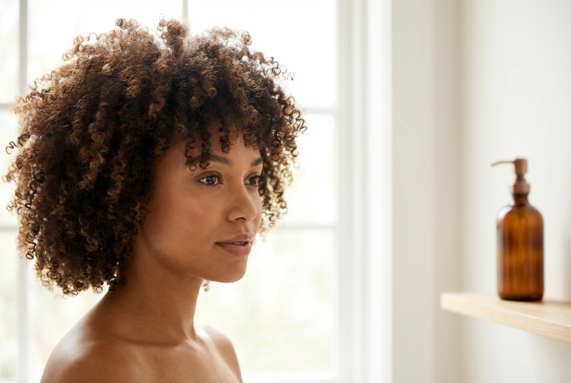 Caracóis afro em cabelo curto: técnicas de encaracolamento e fixação