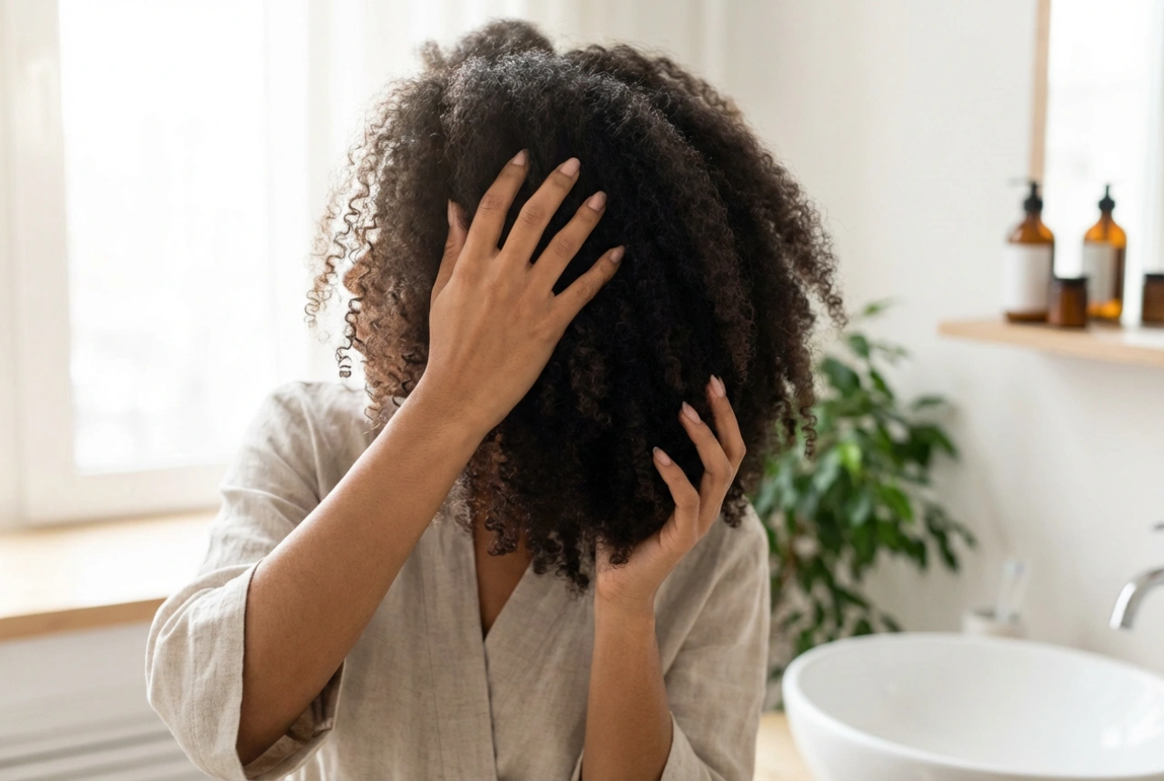 Caracóis afro em cabelos compridos: métodos, cuidados e definição