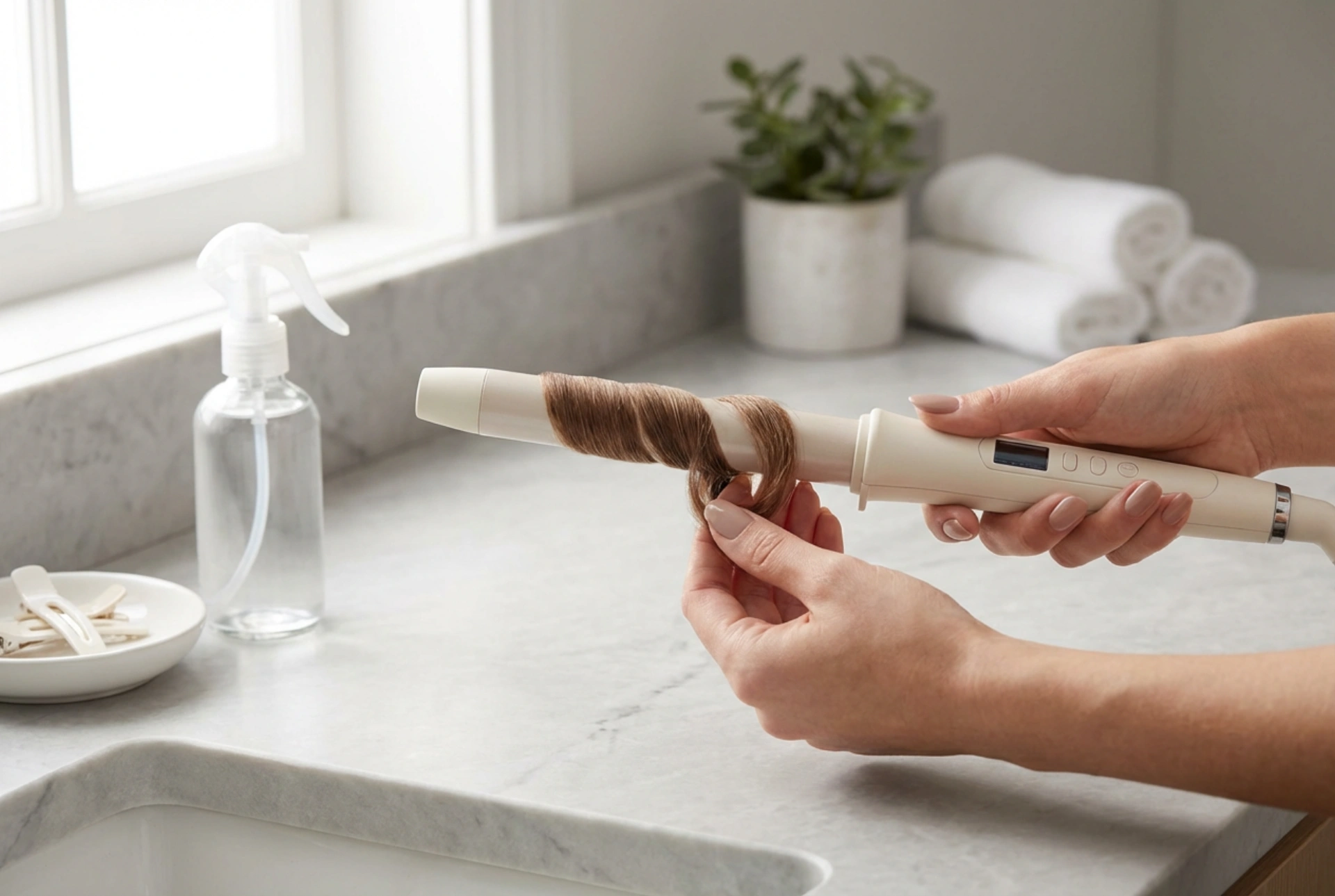 Como cachear o cabelo em casa: métodos, proteção térmica e erros comuns