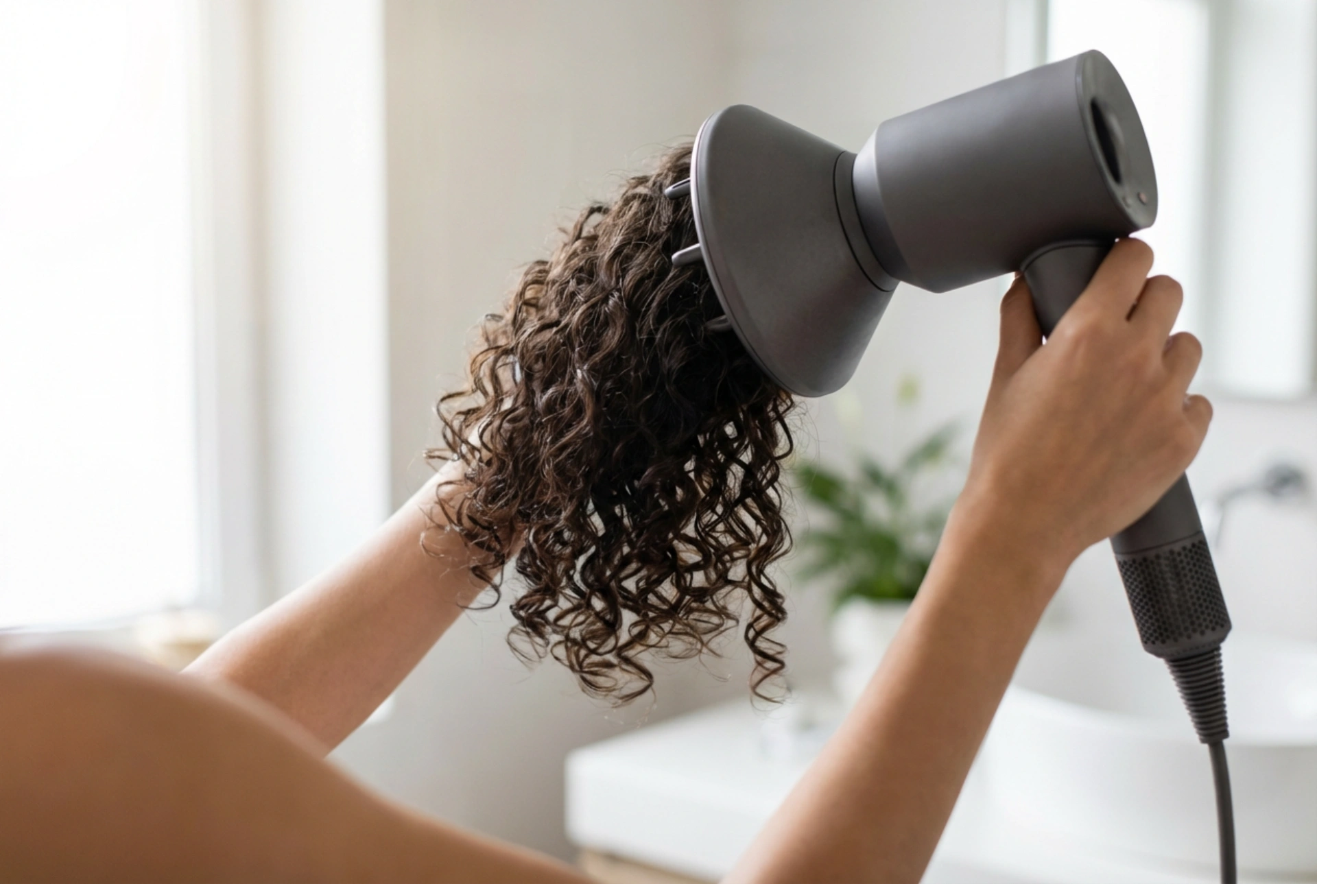 Secador para cabelo cacheado: configurações, difusor e proteção dos cachos